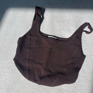 Aritzia Babaton Bustier Crop Tank